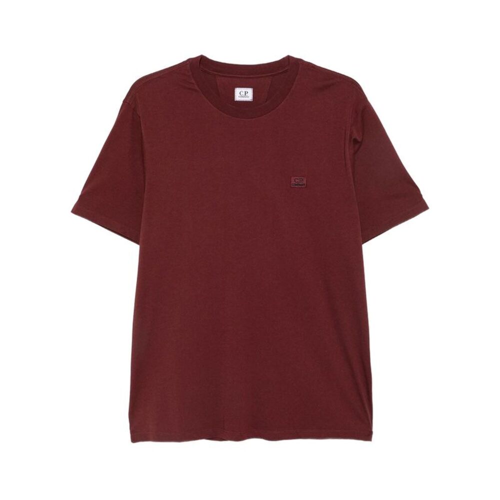 C.P. Company Men T-Shirt 30/1 In Jersey Con Patch Logo
